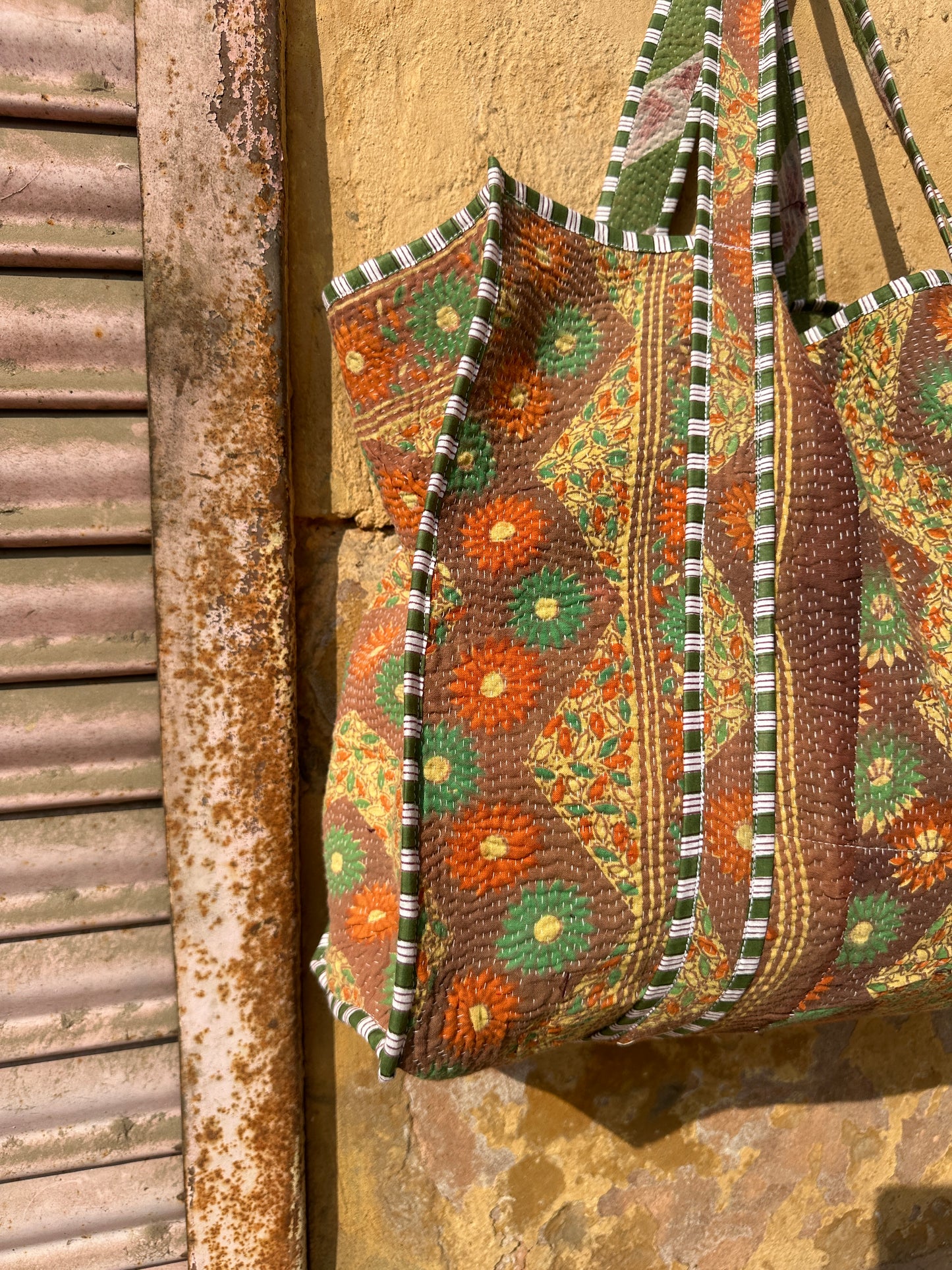 Kantha Tote Bag (B)