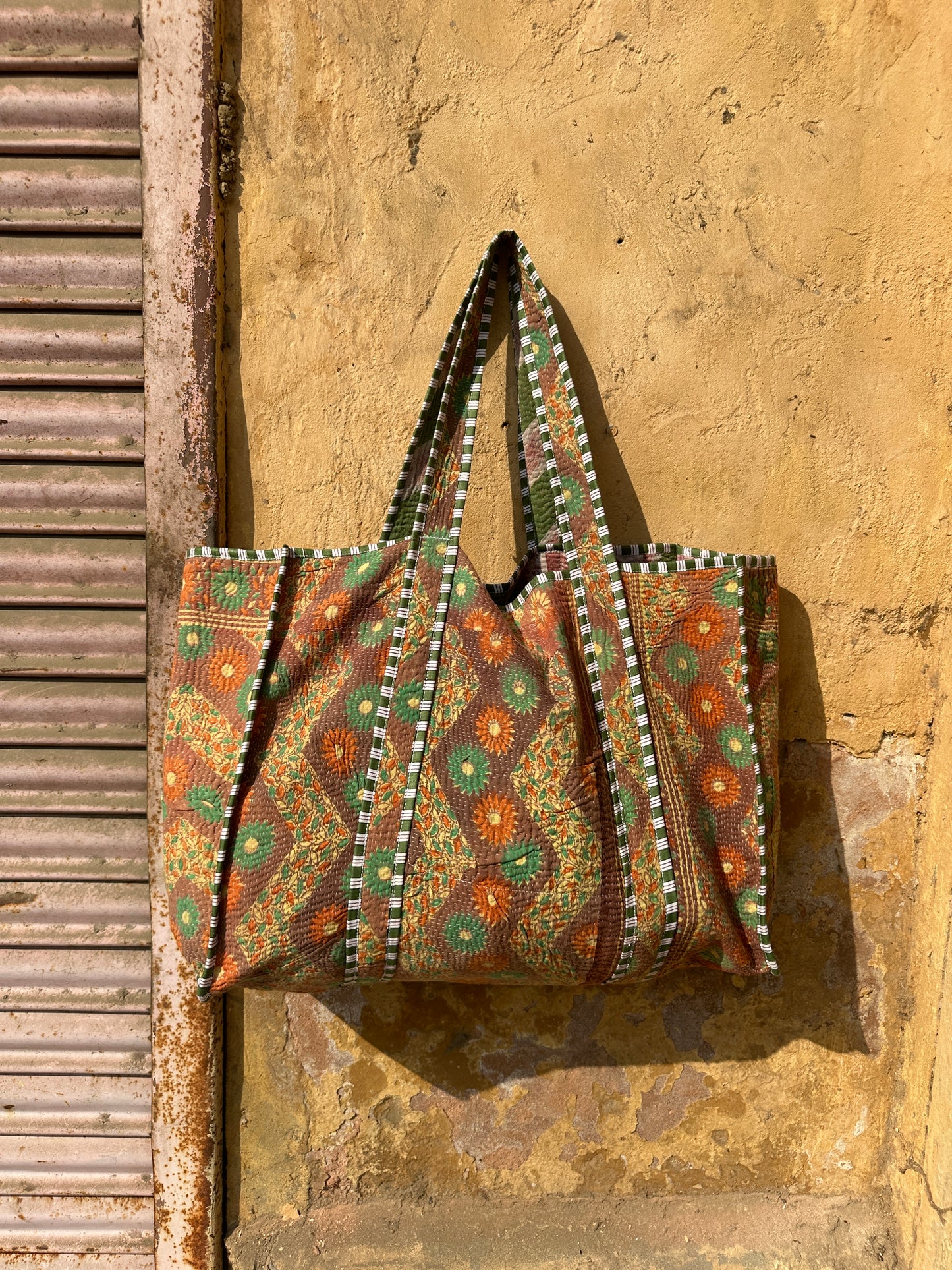 Kantha Tote Bag (B)