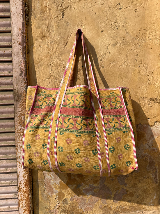 Kantha Tote Bag (O)