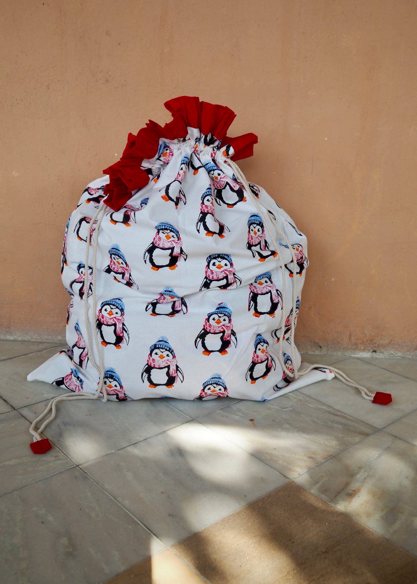 Penguin Christmas Sack / Stocking