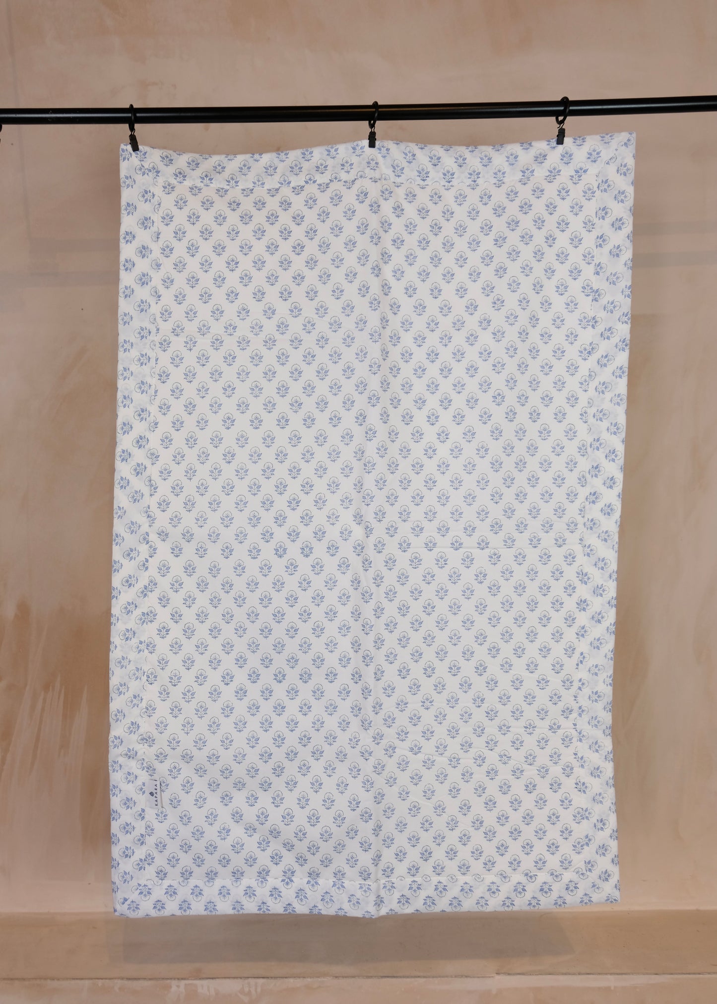 Blue Elephant Cot Quilt