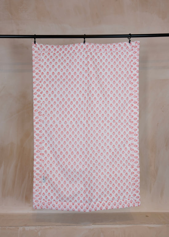 Pink Elephant Cot Quilt