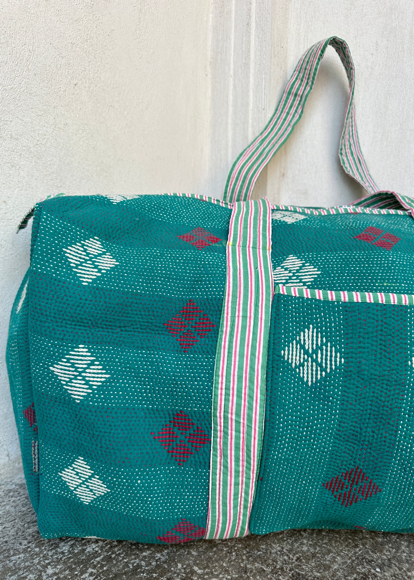 Kantha Weekend Bag (11)