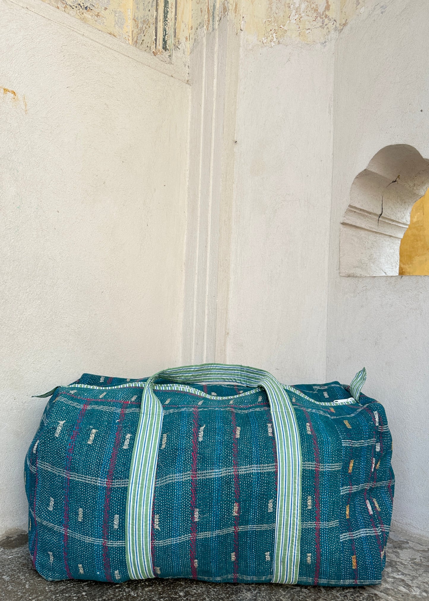 Kantha Weekend Bag (12)