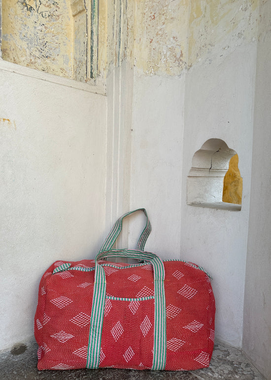 Kantha Weekend Bag (7)