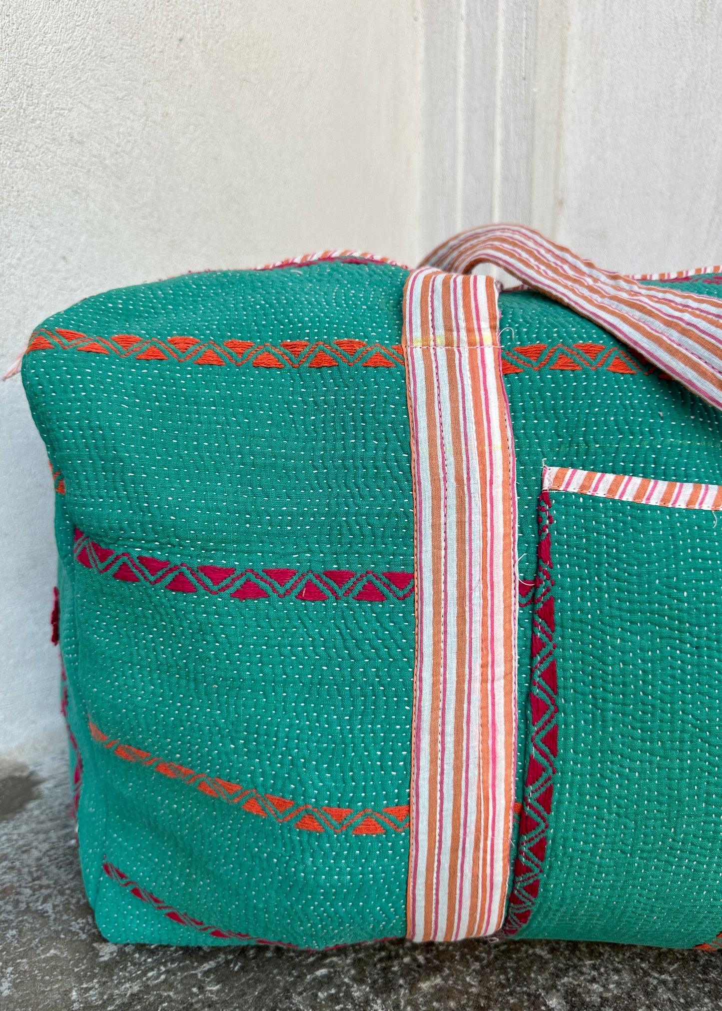 Kantha Weekend Bag (8)