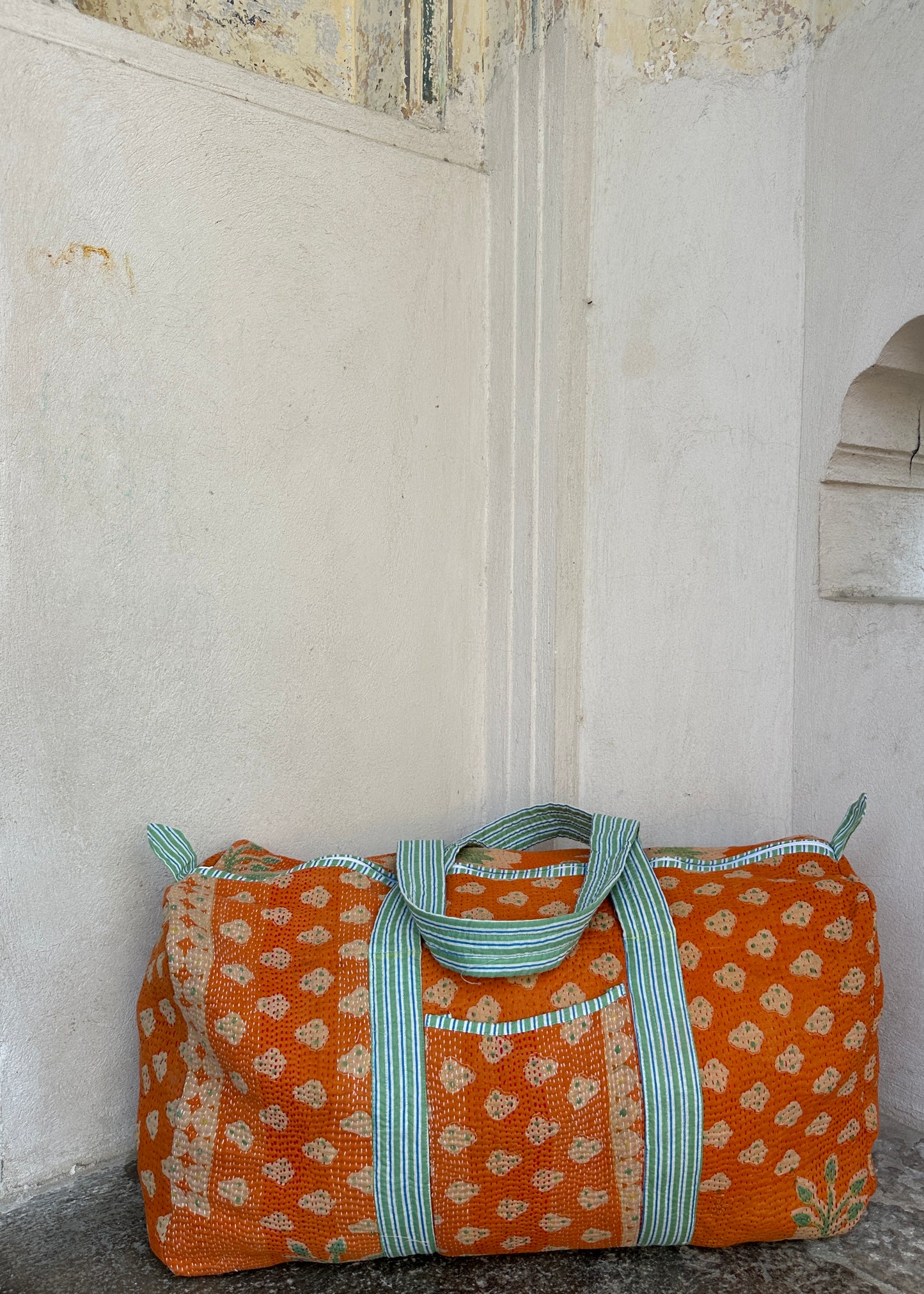 Kantha Weekend Bag (9)