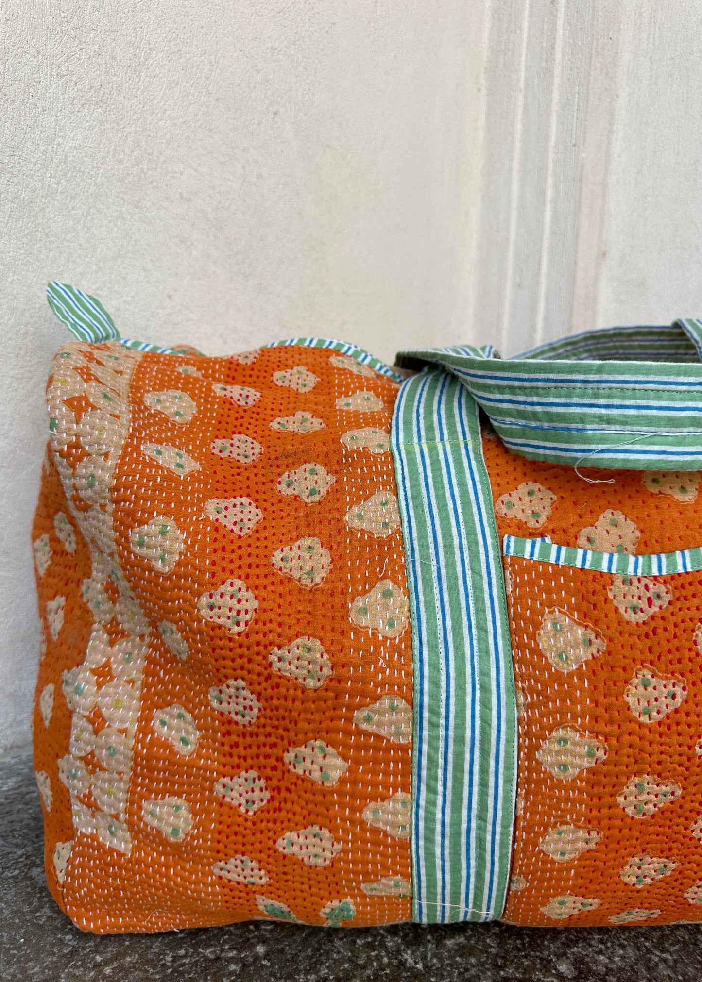 Kantha Weekend Bag (9)